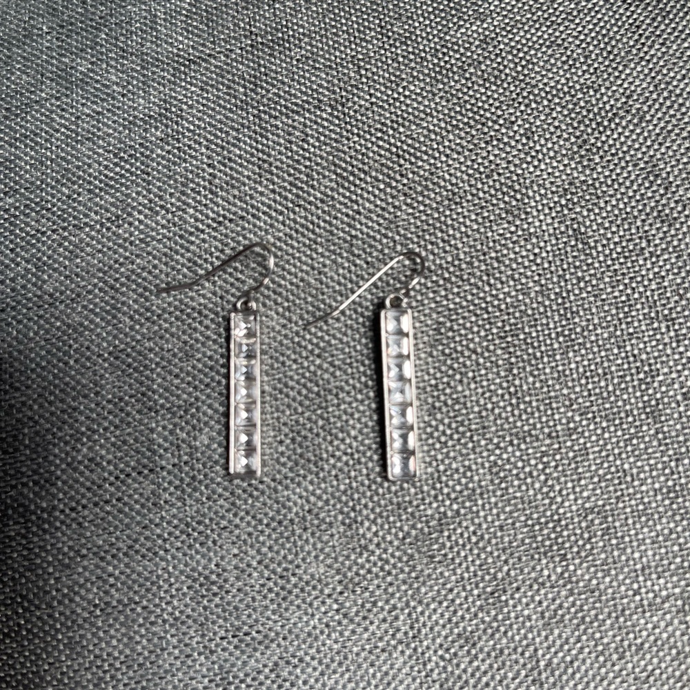 Elegant Silver Dangle Earrings